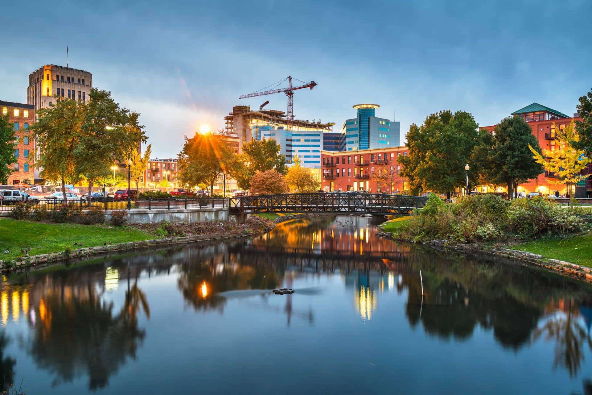 Kalamazoo, Michigan skyline