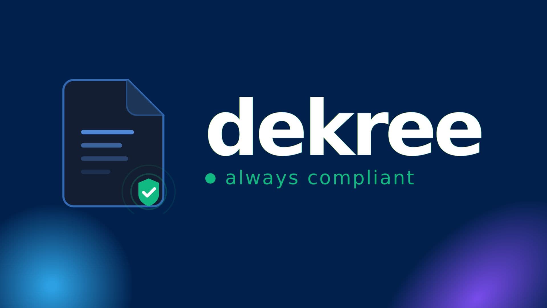 Dekree — Local Government Compliance OS